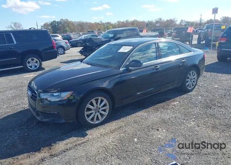 2013 Audi A6 2.0T Premium z USA, uszkodzony, nr VIN WAUGFAFC4DN104727